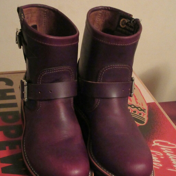 Chippewa Shoes - Chippewa Renegade Engineer Boots Brown